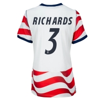 Camiseta Estados Unidos Chris Richards #3 Primera Equipación Replica Mundial 2026 para mujer mangas cortas